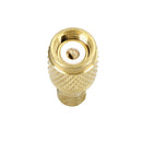 New R410 Brass Adapter 1/4" Male To 5/16" Female Charging Hose To Pump JR