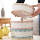 Party Snacks Serving Tray With Lid Multi Sectional Snack Bowls Snack Contai W2D5