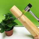 Jewelry Tool Wooden Oval Bracelet Sizing Bangle Mandrel Wire Wrapping Tool T2B7