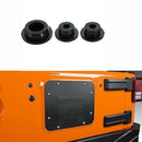 3X Rubber Removable Plug Set for Jeep Wrangler JK 2007-2018 Tailgate Tramp