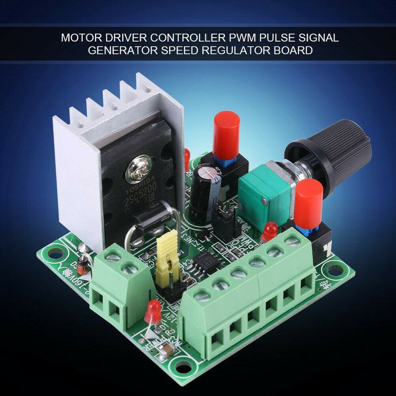 Stepper Motor Driver Controller PWM Pulse Signal Generator Speed Regulator