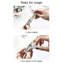Mini Stapler Staples Set School Office Supply Student Prize Birthday GiftFT
