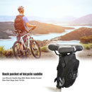 Bicycle Seatpost Saddle Rear Bags MTB Bike Seat Tail Bags with Bottle Pouch