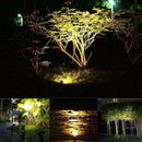 Led Landscape Solar Spotlights Waterproof Outdoor Solar Lights Auto On/Off