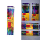 12pc Wooden Rainbow Pencil Environmental Protection Pencil School Stationary