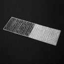 1pc Multi-Letters Plastic Embossing Folder Template For Scrapbooking DIY
