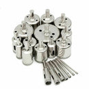 1X(20 Pieces Diamond Holesaw Drill Bit Set For Glass, Tile, Jewelry Diy, Ex