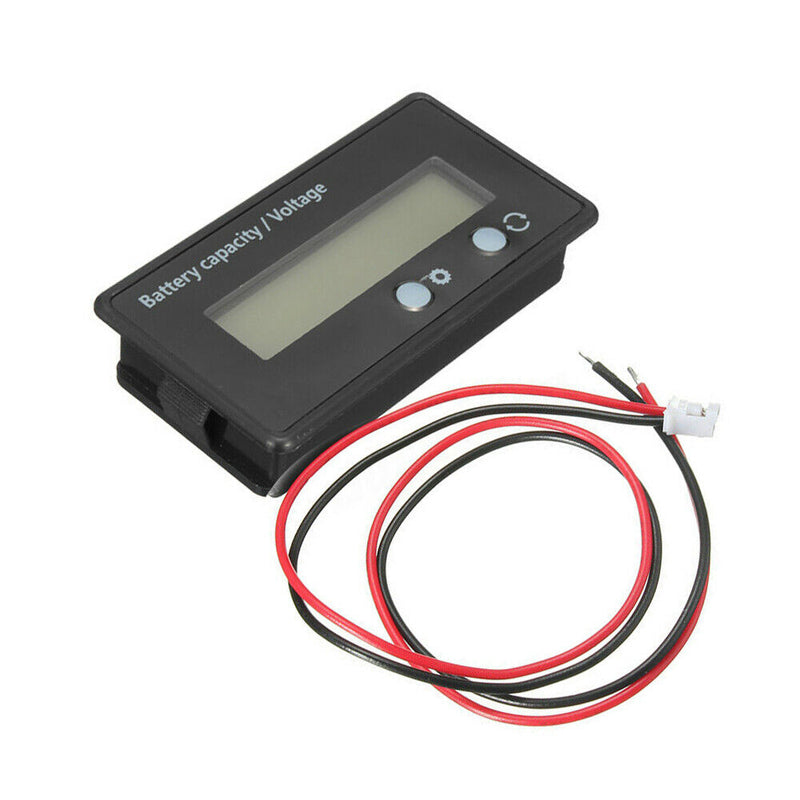 12V 24V / 48V Battery Status Charge LCD Digital Indicator Monitor Meter Gauge