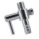 5mm Tube Diameter Single Way Air Flow Control Valve 2 Pcs for Aquarium D4G9