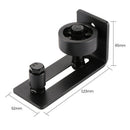 Barn door swing stopper limit wheel ground guide sliding door sliding pulley Bj