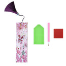 5D Diamond Painting Iron Tower Pattern Leather Bookmark Book Marks For DIY Craft