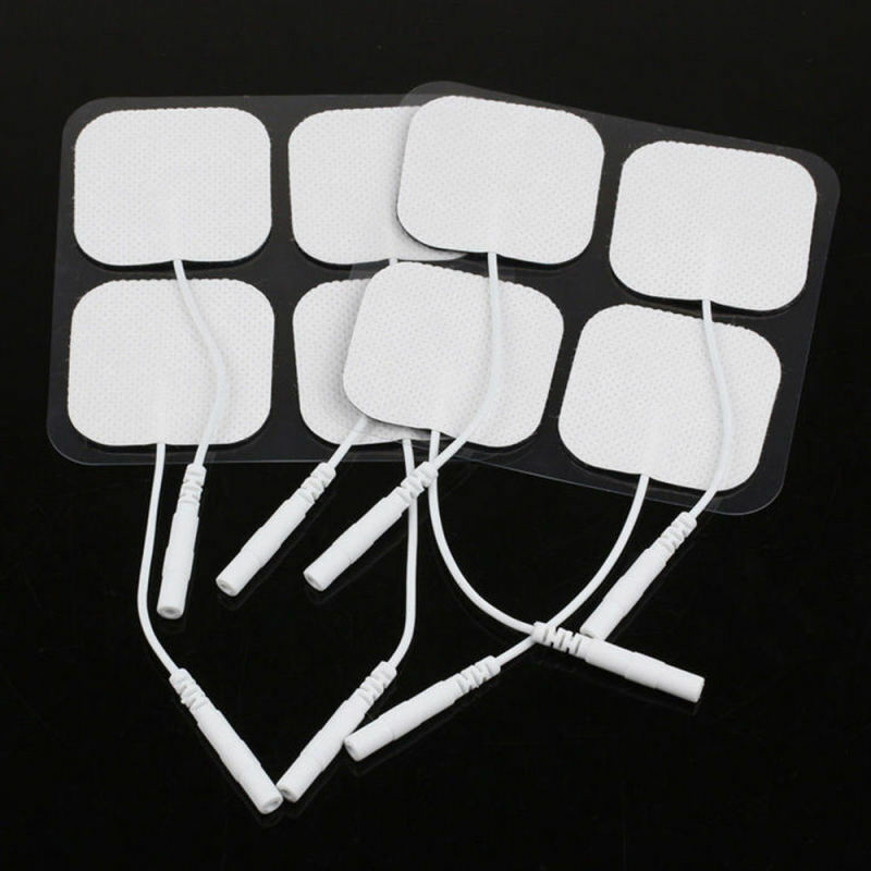 30X Practical Silicone Pads for Electric Therapy Tens Massager Units Electrode P