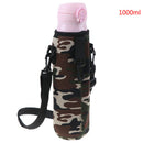 1000ML Water Bottle Carrier Insulated Cover Bag Neoprene Holder Strap Outdoor FU