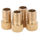 4Pcs Presta to schrader valve adapter converter road bicycle cycle pump tubeJC-Q