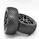 17mm Hub Wheel Rim & Tires Tyre for 1/8 Off-Road RC Car Buggy Durable