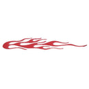 2 in 1 Auto Car Red Plastic Flame Shaped Reflective Stickers