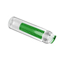 24oz Sport Gym Mug Fruit Infuser Water Drinking Bottle With Spout,Green