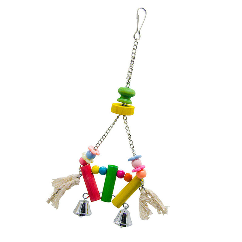 Colorful Pet Bird Parrot Swing Hanging Chew Toys for Parakeet Nest Hammock