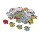 50Pcs Cute Cat Wooden Buttons 2-Holes for Kids Scrapbooking Embellishments