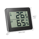 Large LCD Display Home Digital Temperature And Humidity Meter Hygrometer