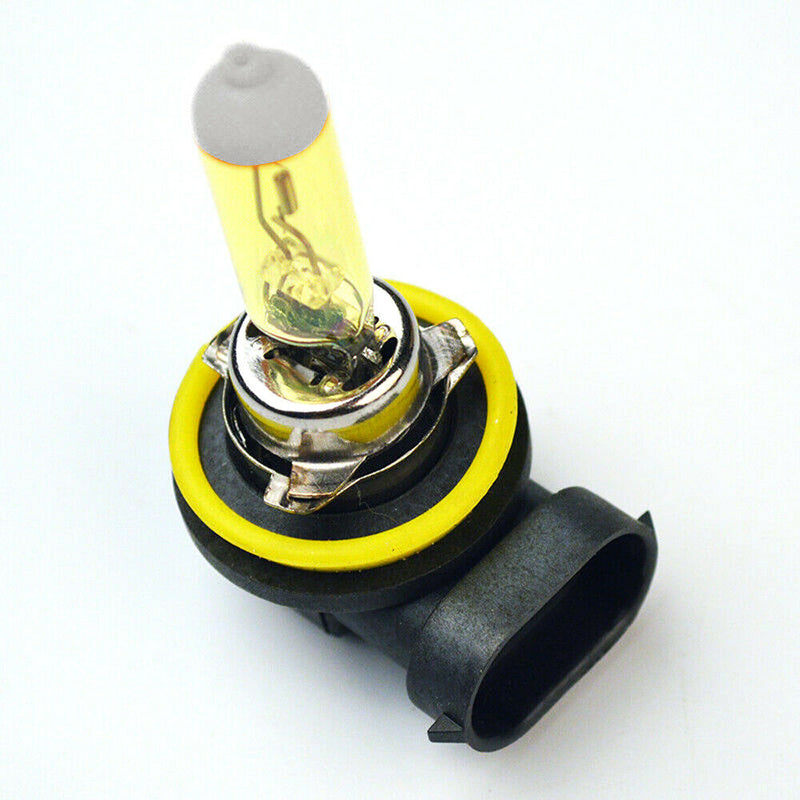 H11 Yellow Halogen Bulbs Headlight 12V 55W 3000K Car Fog Light Lamp Quartz Glass