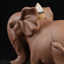 Elephant Backflow Incense Burner Incense Censer Use In Home Office Holder C