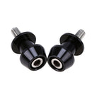 2pcs Motorbike CNC Swingarm Swing Arm Spools Sliders Stand Bobbins 8mm Black