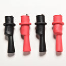 1 Pair Alligator Crocodile Test Clip Clamp For Fluke Multimeter Tester Probe  uW