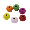 200x Wooden Round Barrel Loose Beads for Jewelry Making Beading DIY Bracelet