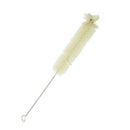 7.1" Long Nylon Bristle Stainless Steel Handle Test Tube Cleaning Brush V9Y9