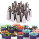 24Pcs Icing Piping Nozzles Pastry Tips Cake Sugarcraft Bakery Decorating I7B4