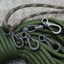 P4PM Alloy Carabiner Camp Snap Clip Hook Keychain Keyring Hiking Climbing Tool