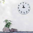 Ballet Time Wall Clock Ballerina Dancer Ballet Decorative Clock Wall Watch