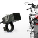 1X Waterproof Dual USB 12V Motorcycle Charger Socket Mounts Switch & S9Z7 W U1U7
