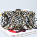 Women Beaded Evening Bags Wedding Cocktail Party Prom Bridal Clutch Handbag g