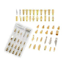 22PCS Wood Burning Tools Kit Craft Soldering Set Pyrography Pen Art Tips Br U1O3