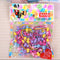 50 Pcs Assorted Elastic Rubber Hair Rope Band Ponytail Holder for Kids Girl LJAU