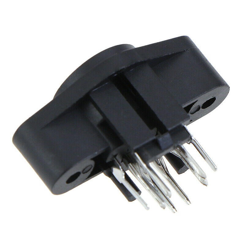 5PCS MDC/S Terminal Socket DIN Jack Connector  Mini PS2 6Pin 6P SocketB Gw