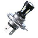 Universal H4 LED Bulb White Hi/Lo Beam Motorcycle Headlight 6500K DC9V-32V X 1