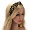 5X(Leopard Twist Knot Pattern Headband Sweet Chiffon Print Hair Band Fashi G4C1)