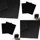 5x Universal Activated Carbon Foam Sponge Air Fume Filter Impregnated Sheet Pad