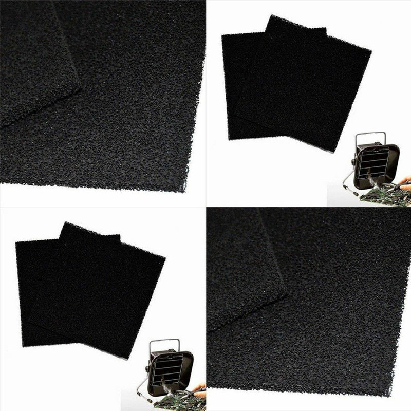 5x Universal Activated Carbon Foam Sponge Air Fume Filter Impregnated Sheet Pad