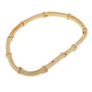Natural Bamboo Bag Handle Replacement Charming Frame for DIY Bag Handbags Making