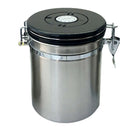 Airtight Coffee Canister Vacuum Sealed Stainless Steel Kitchen Container Jar