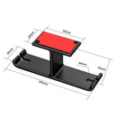 New Bee Headphones Stand 2 in 1 Headset Hanger Earphone Stand Rack (Black)