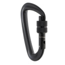 4Pcs Screw Lock Carabiner Durable Durable Hooks Clip for Camping Traveling