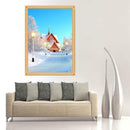 Snow House 5D DIY Diamond Painting Mosaic Embroidery Cross Stitch Kit Decor