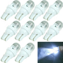 10x White DC 12V T10 168 158 194 W5W 501 Car LED Side Auto Wedge Light Lamp Bulb