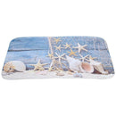 3Pcs Conch Bathroom Skidproof Pedestal Rug Lid Toilet Cover Bath Mat