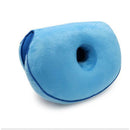 Memory Foam Donut Chair Seat Cushion Comfort Pillow for Hemorrhoids Blue